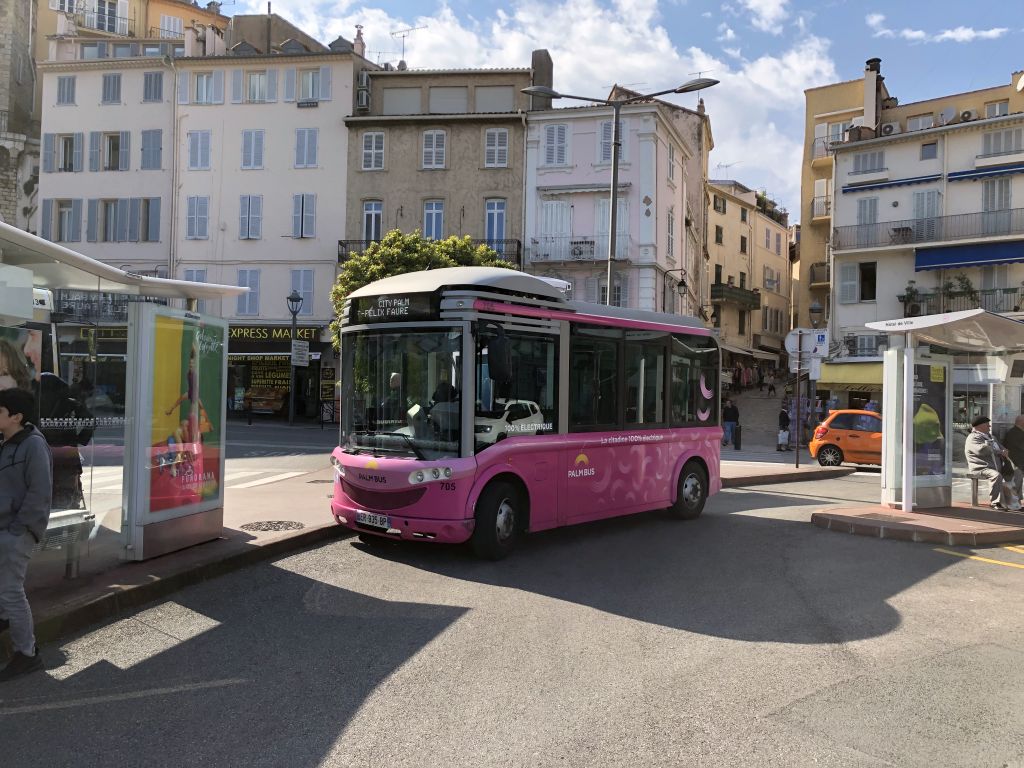 Palm Bus 705 Bus de Cannes Le